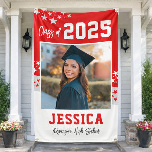 Graduation Photo Vinyl Bannière Décoration