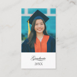 Graduation "Pizza Fund" Enclosure card Visitenkarte