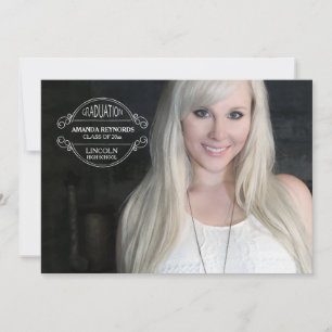 Graduation Sceau photo Faire-part de graduation