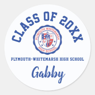 Graduation Stickers Plymouth-Whitemarsh High Schoo