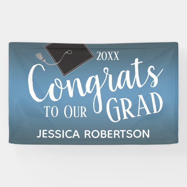 Graduationspartei-Klasse 2022 Banner (Horizontal)