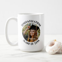 Graduationspartei Süßes Personalisiertes Foto und 
