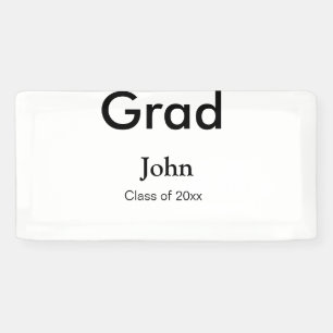 Graduiern Name Glückwunsch Datum Jahrestext Banner