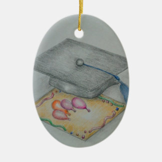 graduierte Einladung Keramikornament