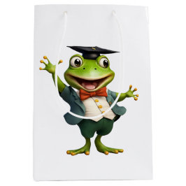 Graduierte, Frog, Abschluss, künstliche Intelligen Mittlere Geschenktüte