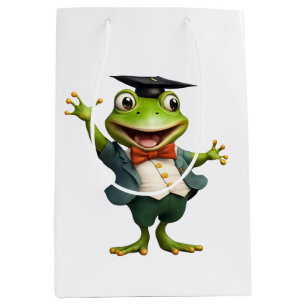 Graduierte, Frog, Abschluss, künstliche Intelligen Mittlere Geschenktüte