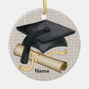 Graduiertenkap Keramik Ornament