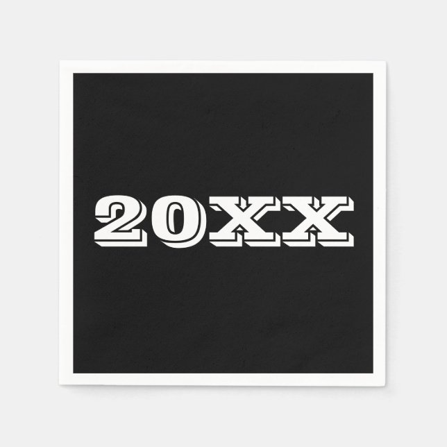 Graduiertenpartei Ideen Napkins Serviette (Vorderseite)