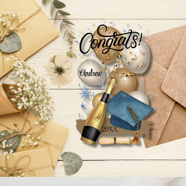 Graduierungskarte Acryleinladungen