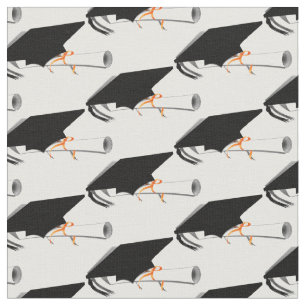 Graduierungsobergrenze mit Diplom Stoff