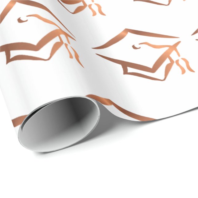 Graduierungspapier Geschenkpapier (Rolleneckpunkt)