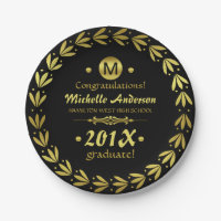 Graduierungspartei 2023 | Laurel Wreath Gold Black