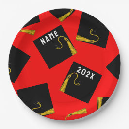 Graduierungspartei 2025 pappteller