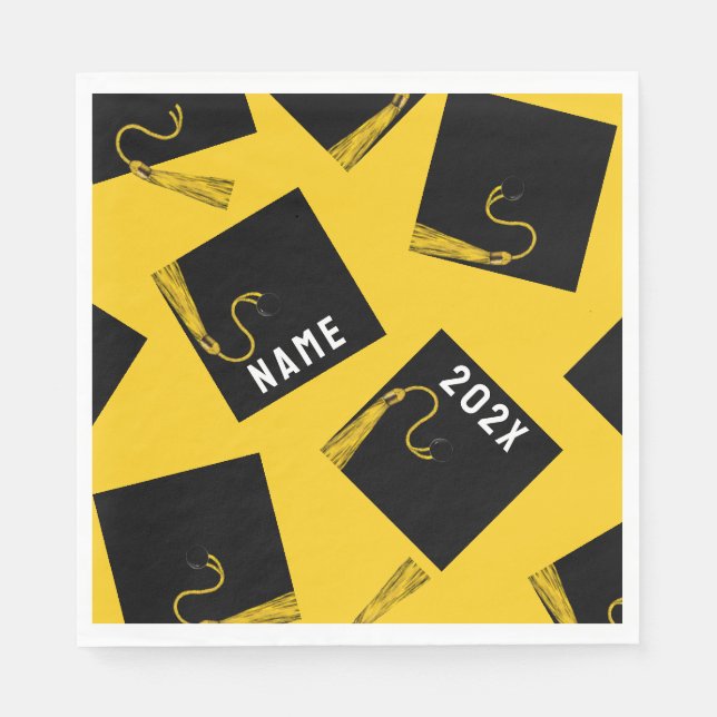 Graduierungspartei 2025 serviette (Vorderseite)