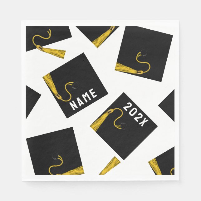 Graduierungspartei 2025 serviette (Vorderseite)