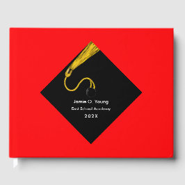 Graduierungspartei Gästebuch