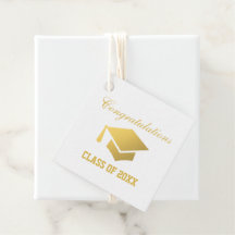 Graduierungspartei Gold