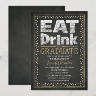 Graduierungsparty Einladungen Einzigartige Funny G