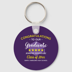 Graduierungsparty gratuliert unserem Absolventen Schlüsselanhänger