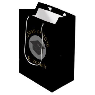 Graduierungspauschale für die schwarze Klasse von  Mittlere Geschenktüte