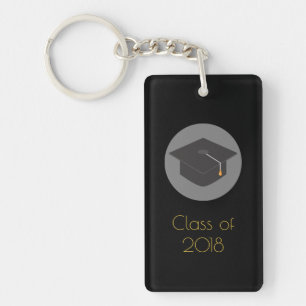 Graduierungspauschale für schwarze Klasse mit 20xx Schlüsselanhänger