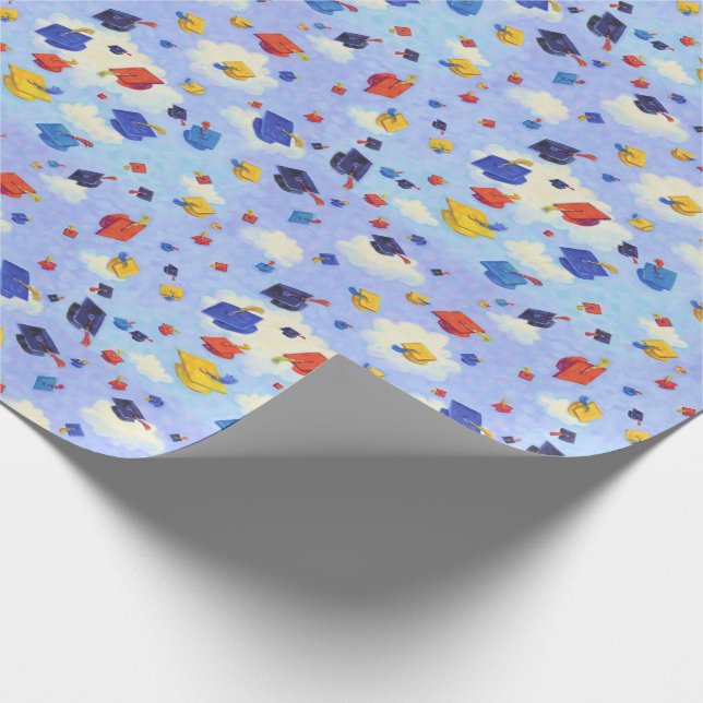 Graduierungspauschale Geschenkpapier (Ecke)