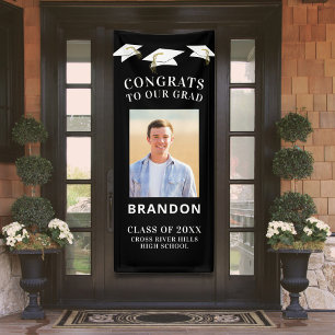 Graduierungspauschale Toss GLÜCKWUNSCH GRAD Foto B Banner