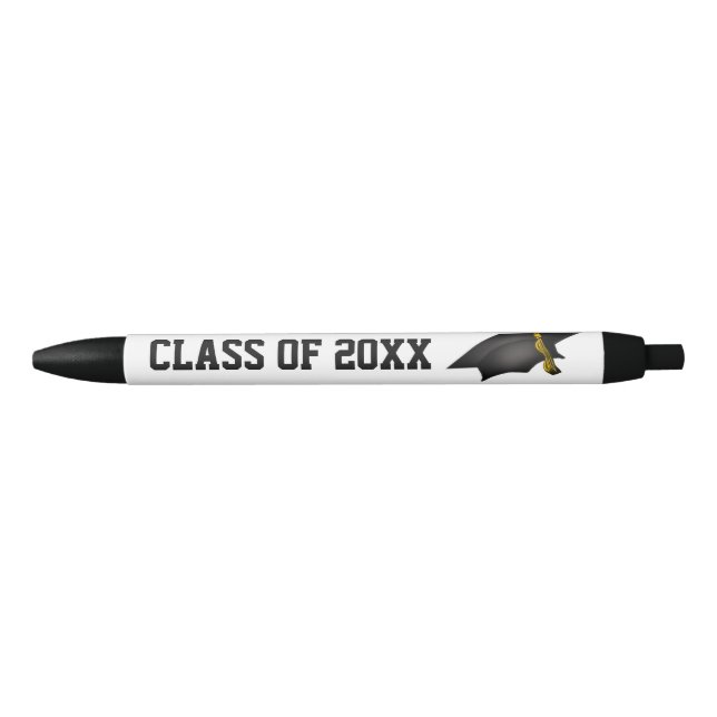 Graduierungspauschale und Tassel-Klasse 20XX Kugelschreiber (Vorderseite)