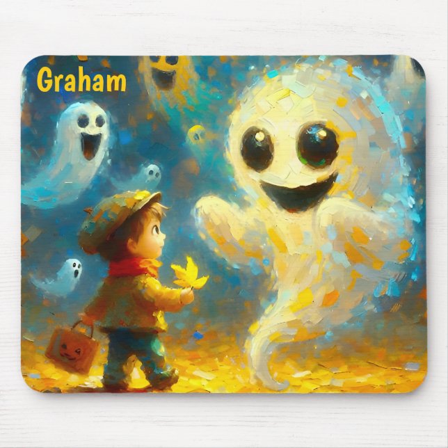 GRAEME ~ Halloween Ghosts ~ Mousepad (Vorne)