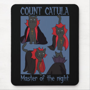Graf Catula Herr der Nacht Mousepad