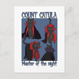 Graf Catula Herr der Nacht Postkarte