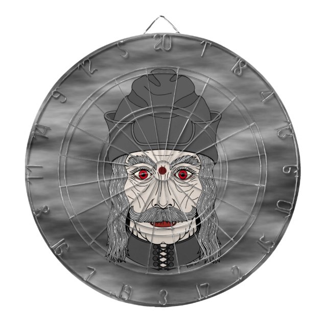 Graf Dracula 2026 Dartscheibe (vorne)