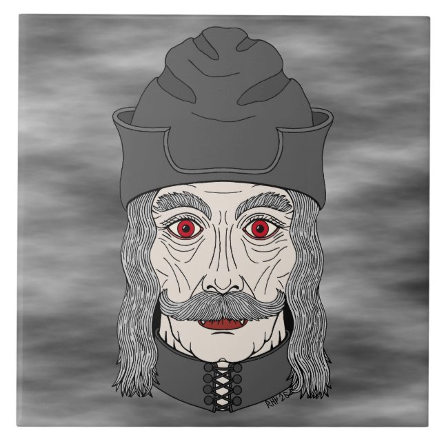 Graf Dracula 2026 Fliese (Vorderseite)