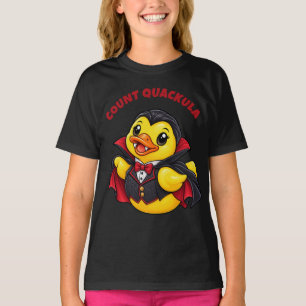 Graf Quackula Vampir Gummiente Halloween T-Shirt