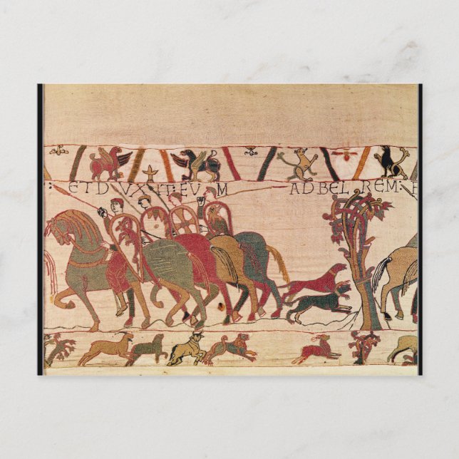 Graf Typ Ponthieu nimmt Harold, Postkarte (Vorderseite)