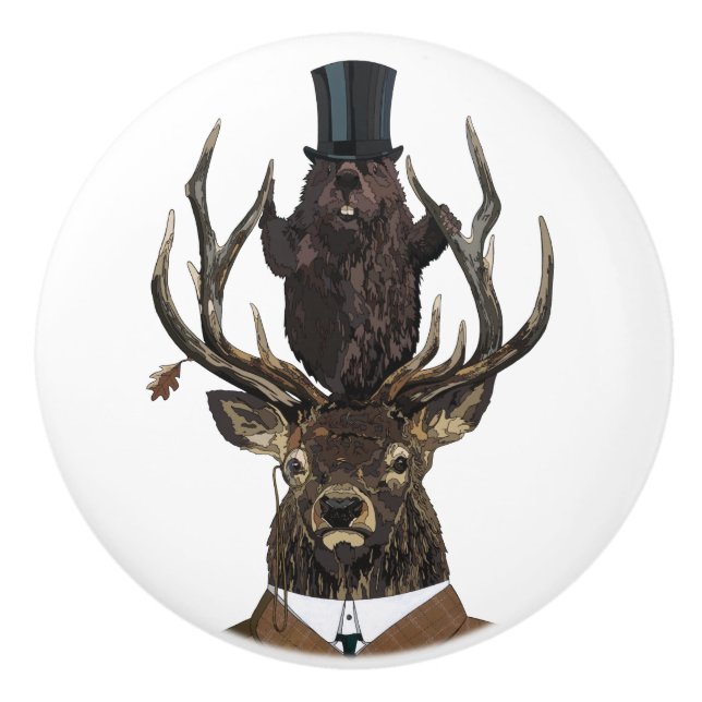 Graf u. Rat Keramikknauf (Vorderseite)