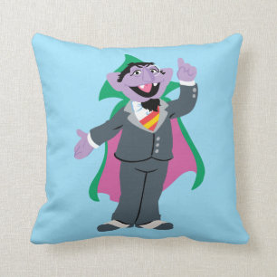 Graf Zahl im klassischen Stil Kissen