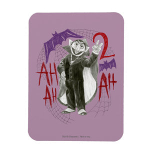 Graf Zahl Schwarz-Weiß-Skizzenzeichnung Magnet