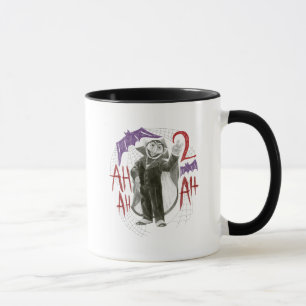 Graf Zahl Schwarz-Weiß-Skizzenzeichnung Tasse