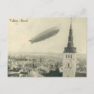 Graf Zeppelin in Tallinn vol.2 Postkarte