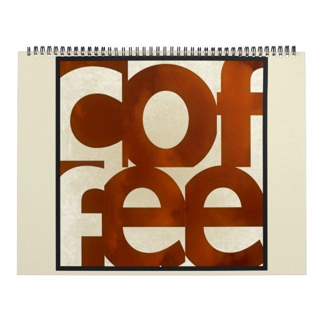 Graffi*tee Studios Coffee Lover's Dream Calendar Kalender (Titelbild)