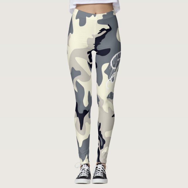 GRAFFIT DRIPPING PAINT LEGGINGS (Vorderseite)