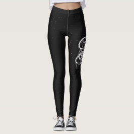 GRAFFIT DRIPPING PAINT LEGGINGS