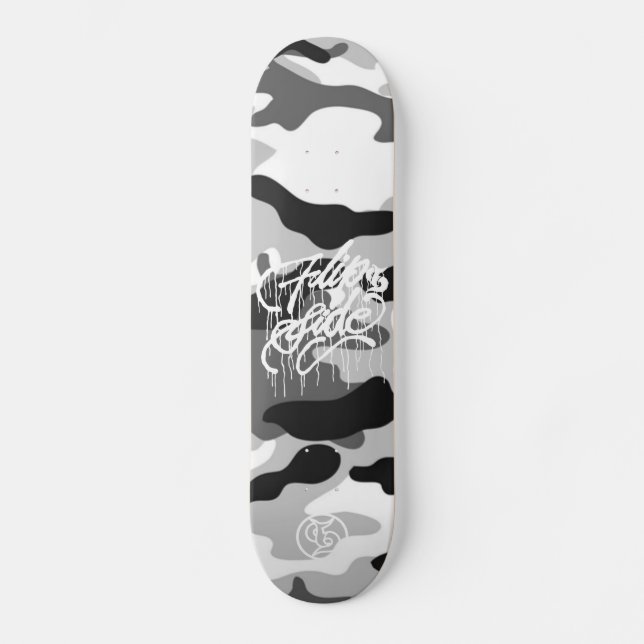 GRAFFIT DRIPPING PAINT SKATEBOARD (Vorderseite)