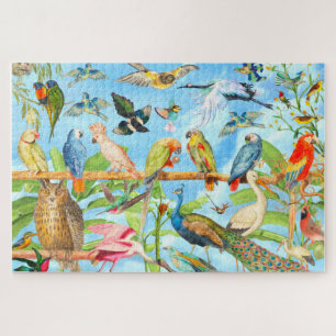 Graffitee Studios Feathered Friends Jigsaw Puzzle