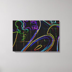 Graffiti 10 24x16 (60x40cm) waccna leinwanddruck