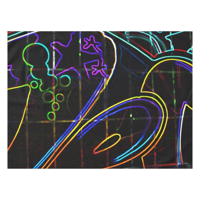 Graffiti 10 50x72 tccna tischdecke (Vorderseite (Horizontal))