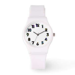 Graffiti 10 Number Overlay Wam Armbanduhr