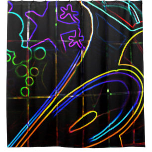 Graffiti 10 scn duschvorhang
