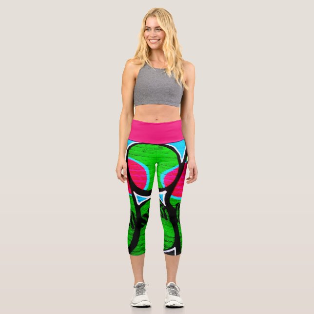 Graffiti 12 lecapa capri leggings (Vorderseite)